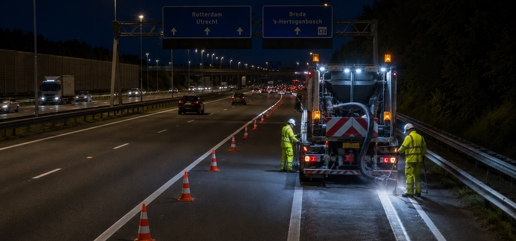 reinigen en verwijderen nacht